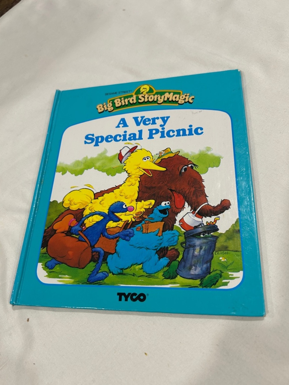 🦉3for$10 Moving🚚Sale Tyco Talking Big Bird Storymagic book Very Special Picnic